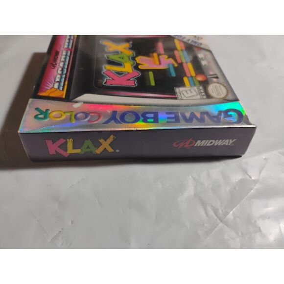 Nintendo Game Boy Color Game Klax New & Sealed In Box - Picture 5 of 9